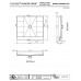 Tile Redi USA WD4248C-PVC Wonder Drain single Curb Shower Pan with Tile Able Center Top  42" D x 48" W - B00HUZGCVE
